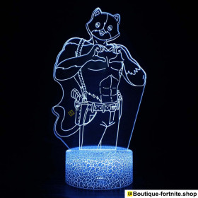 Lampe 3D Miaousclé - Fortnite