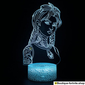 Lampe LED Fortnite Julie : Effet 3D