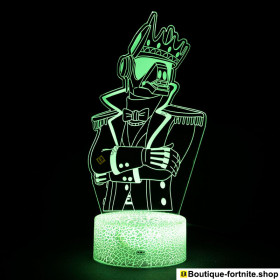 Lampe LED Fortnite Skin Platine - Effet 3D