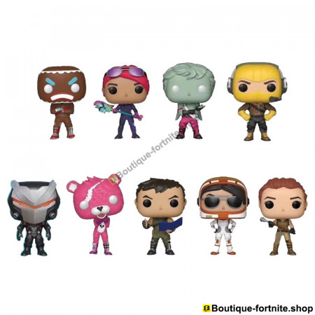 Lot de 9 Figurines Pop Fortnite