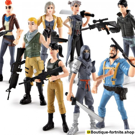 Lot 8 Figurines Fortnite Sauver le Monde