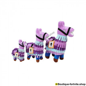 Lot de 3 Peluches Lama Fortnite - Collection Complète