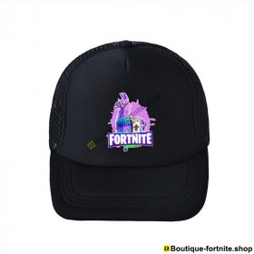 Casquette Noire Lama Fortnite Ajustable