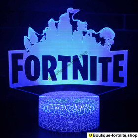 Lampe Fortnite 3D LED - Décoration Chambre Gamer