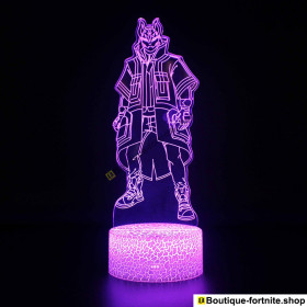 Lampe 3D Fortnite - Skin Nomade - Décoration Gaming